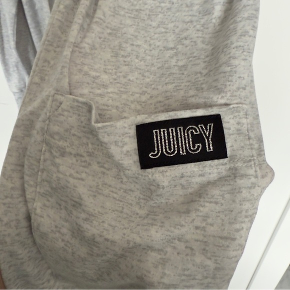 Juicy Couture Gray Long Sleeve Lounge Cardigan - Size M - Picture 8 of 8